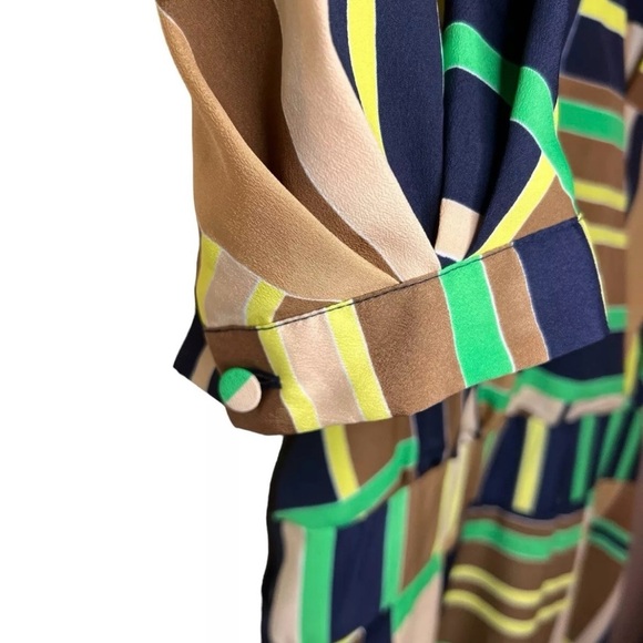 The Webster Miami for Target Dress Geometirc Cap Sleeve Retro Plus Size XL - Picture 4 of 4